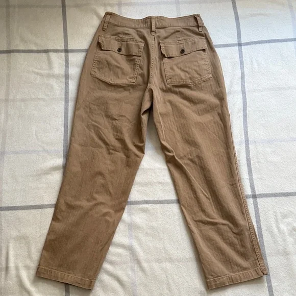 Madewell High Waisted Khaki Pants Size 29 - Picture 3 of 14